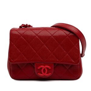 Chanel Mini Square Caviar Incognito Flap